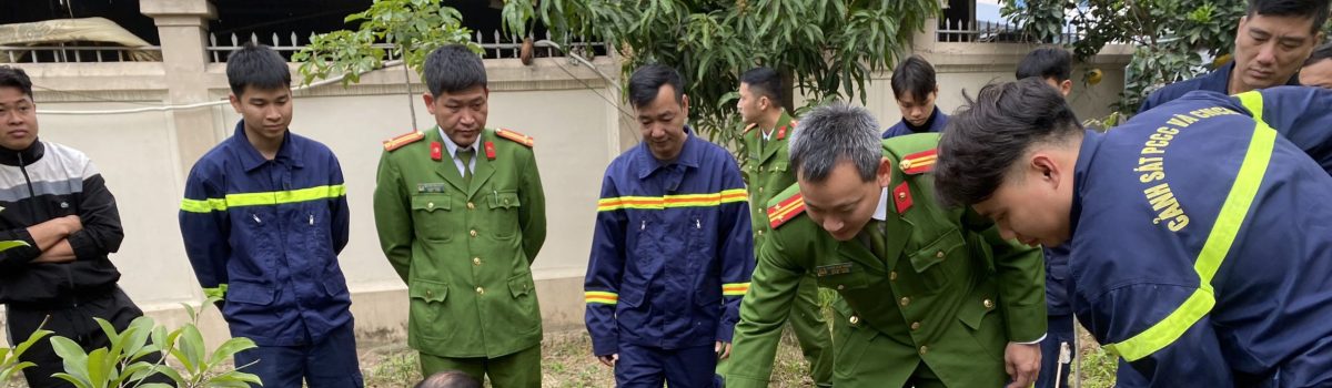 Đội Cảnh sát PCCC và CNCH Huyện Thường Tín: Họp Mặt Giao Ban và Tết Trồng Cây